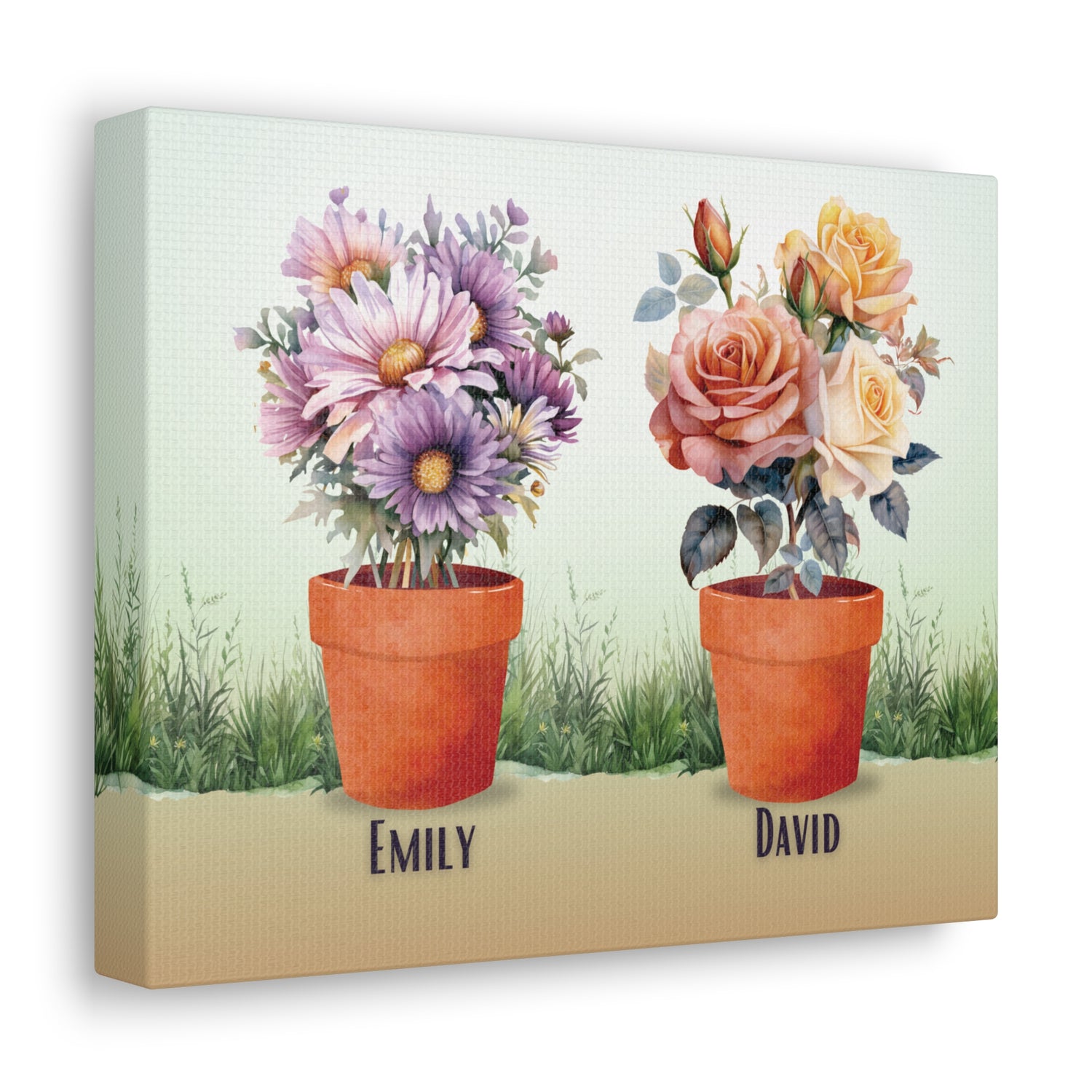 Customizable Gallery Wrapped Canvas- Garden Add On