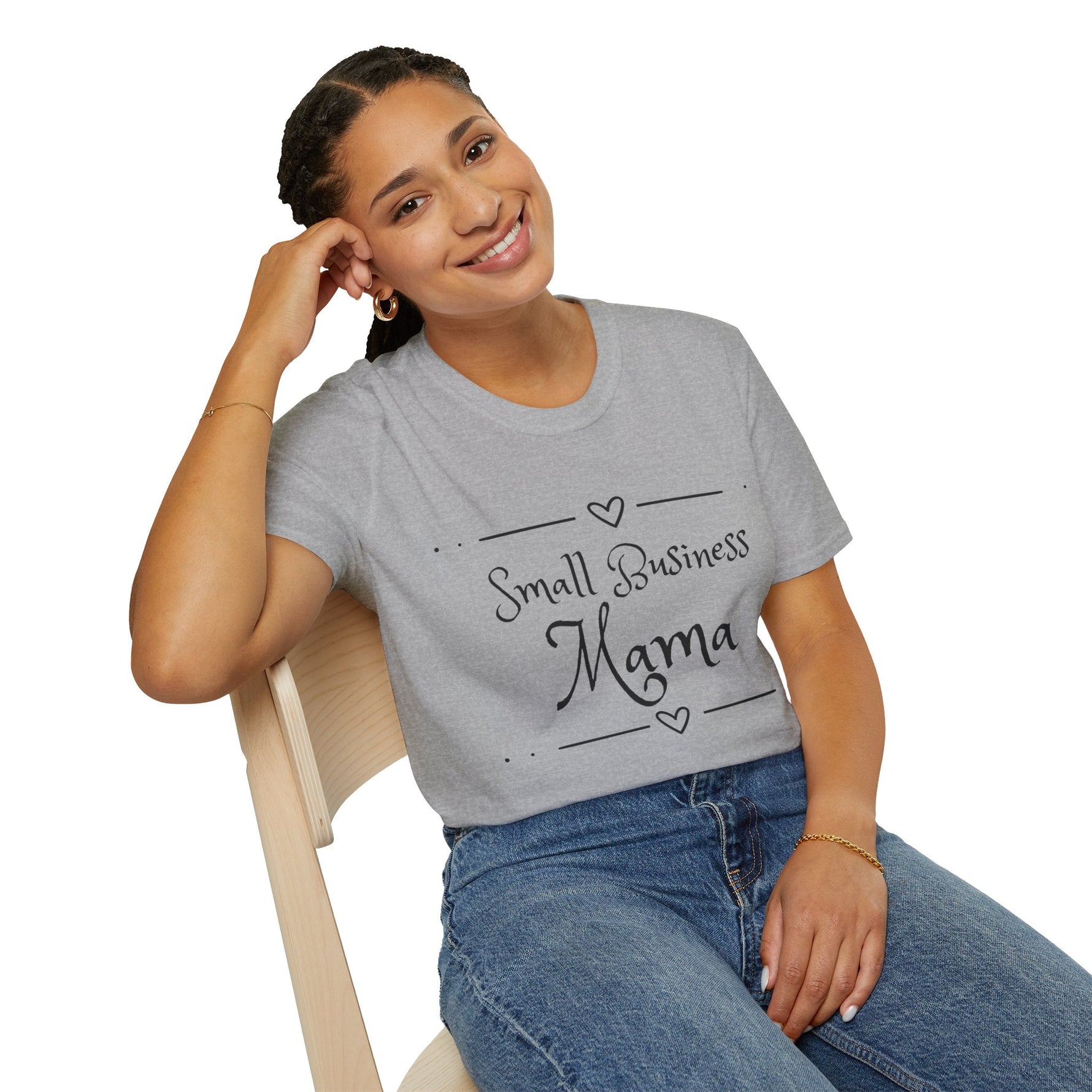 Small Business Mama Unisex T-Shirt-Ashley&#39;s Artistries