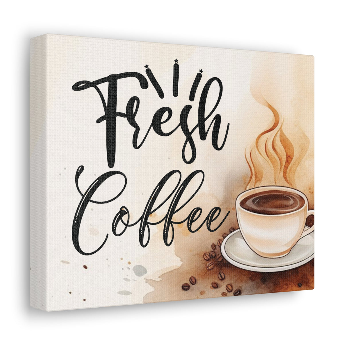 Fresh Coffee Canvas Wall Art-Ashley&#39;s Artistries