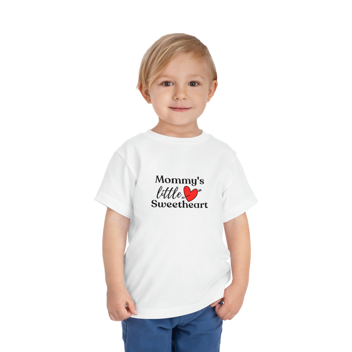 Mommy's Little Sweetheart Toddler Tee-Ashley&#39;s Artistries