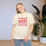 Loved Mama Heavy Cotton Tee-Ashley's Artistries